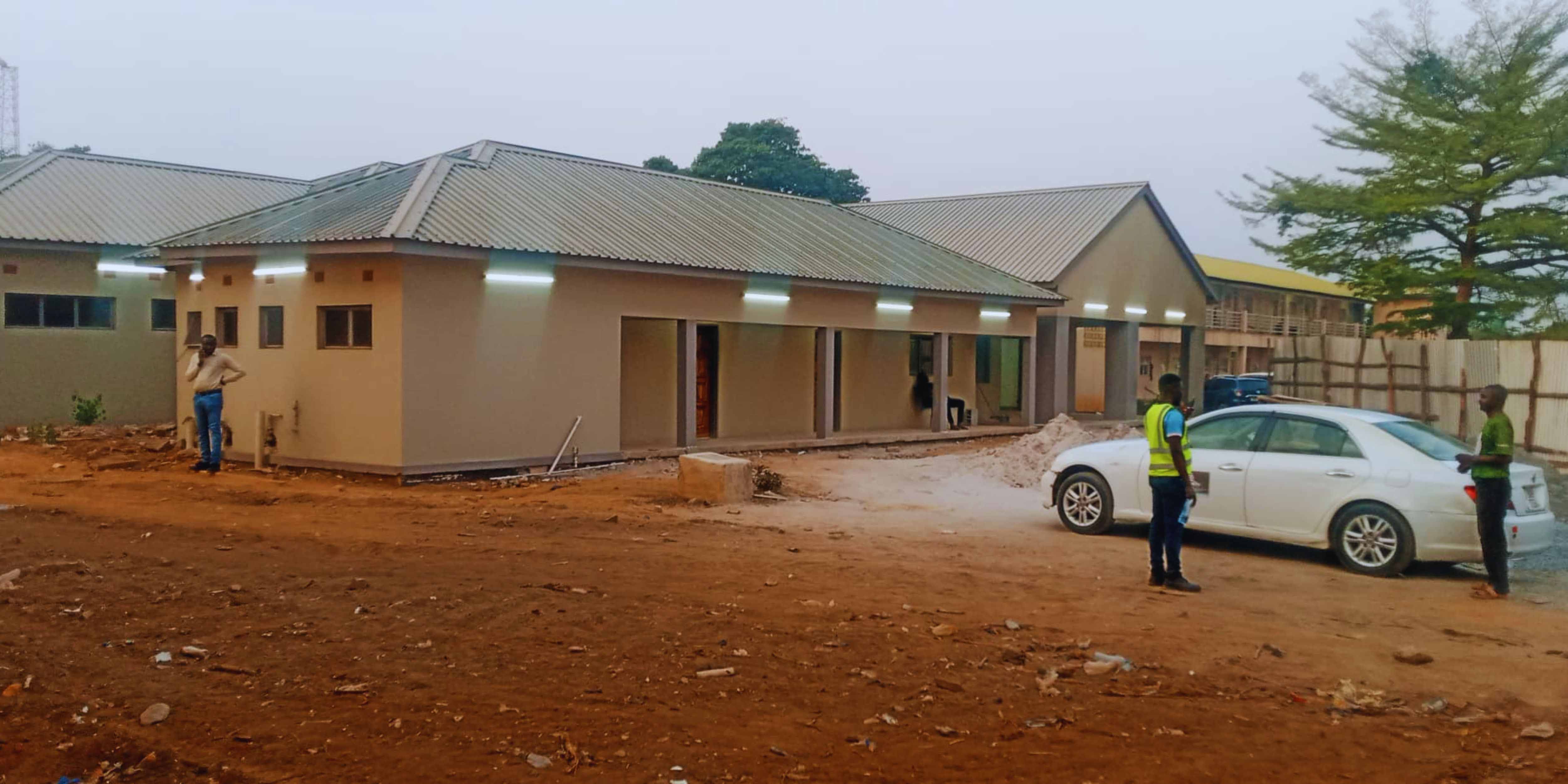Alterations and extensions for the Ndola Teaching Hospital Eye Clinic